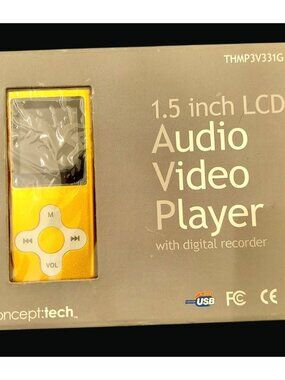 1.5 Inch LCD Audio Video Player With Digital Recorder & Accessories 1220